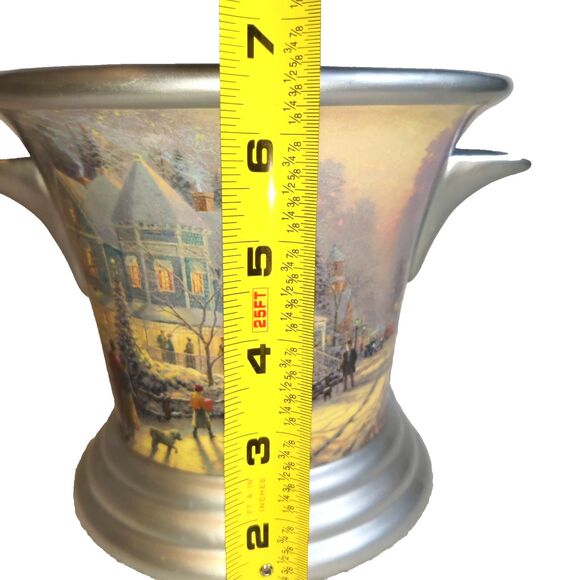 Vintage 2005 Thomas Kincade Christmas Tree Ceramic Base #A2888, Great cond. - Picture 9 of 12